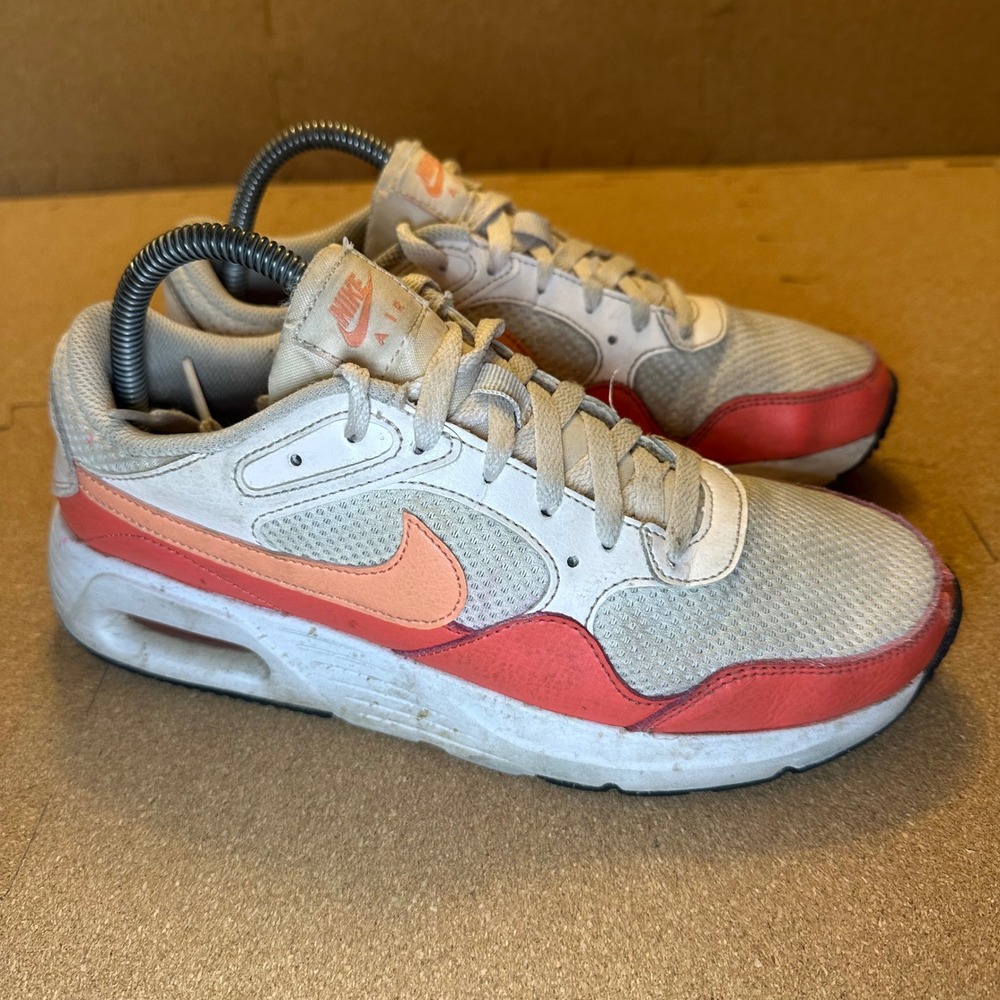 Nike Air Max SC Womens Shoes‎ White Pink Glaze Crimson Bliss CW4554-600 Size 8.5